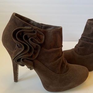 Bamboo ankle Boots Size 7